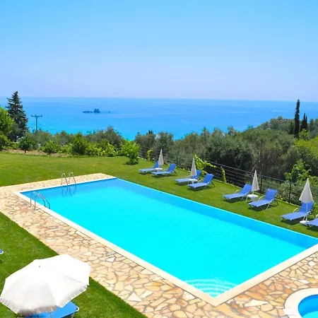 Large By The Pool - Beach, Corfu Apartament *